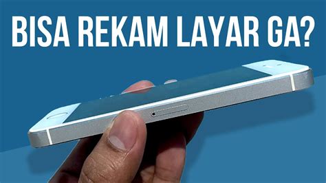 Apakah Iphone S Bisa Merekam Layar Youtube