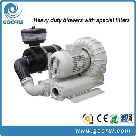 3 Phase 4 4HP High Pressure Side Channel Air Blower In Fishpond