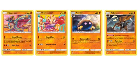 The Cards Of Pokémon TCG: Team Up Part 16: Kanto Fighting-Types