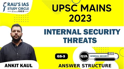 Internal Security Threats Internal Security Upsc Cse Mains