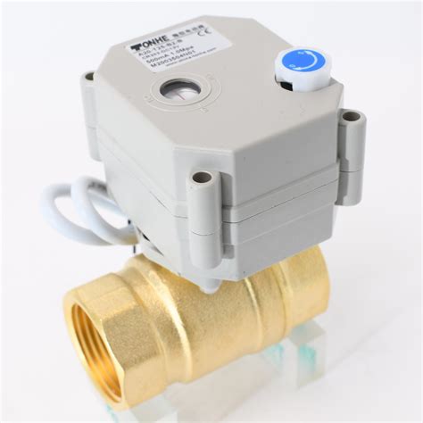 Hydraulic Ball Valve Brass Body Dc V L Type Motorized Ball Valve Bsp