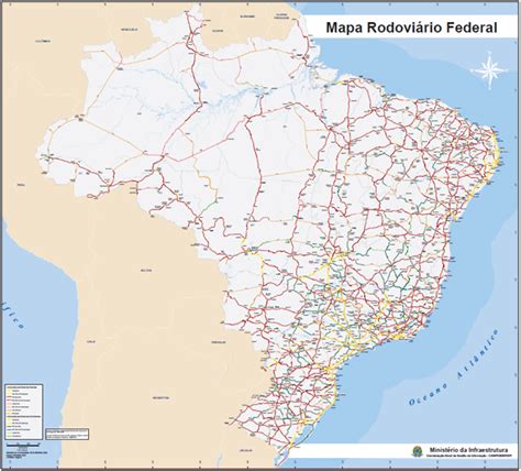 Rodovias Federais Minist Rio Da Infraestrutura