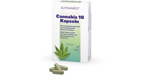 Alpinamed Cannabis 10 Kapseln 60 Stk Kaufen Cbd Apotheke