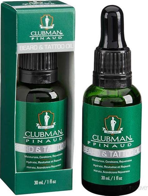 Clubman Pinaud Beard And Tattoo Oil Ml Pris