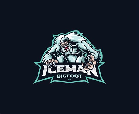 Yeti Mascot Logo Design 8932260 Vector Art At Vecteezy