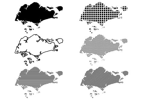 Free Singapore Map Vectors 145837 Vector Art at Vecteezy