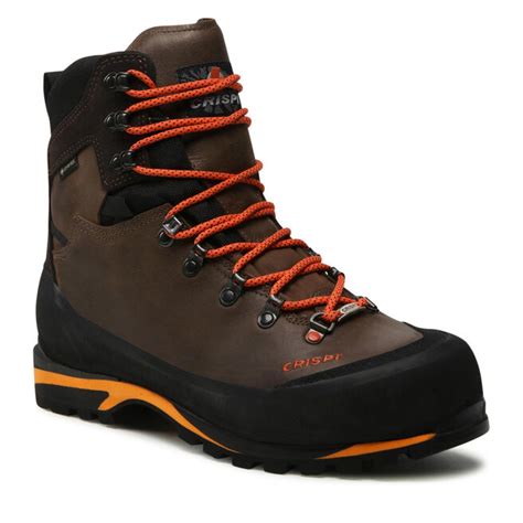 Botas De Trekking Crispi Wasatch Gtx Gore Tex Cf Dark Brown