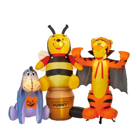 Disney 6 Ft Pooh And Friends Scene Halloween Inflatable 22GM29763 The