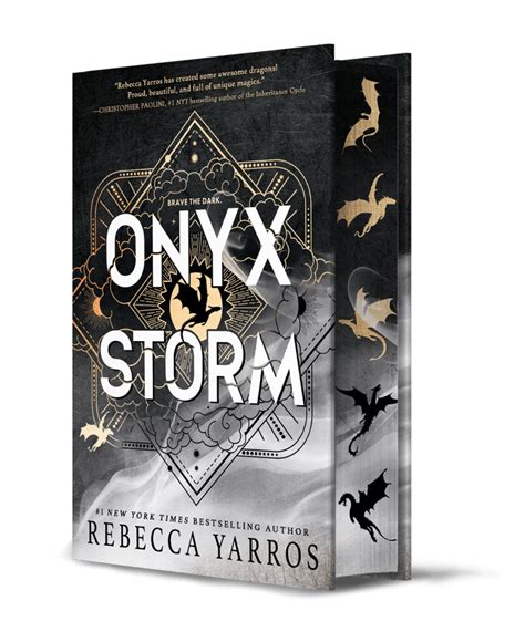 Rebecca Yarros Reveals 'Onyx Storm' Cover: EXCLUSIVE