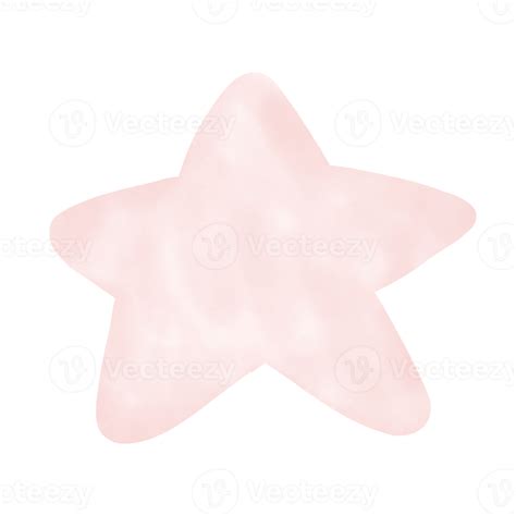 Aquarela Estrela Fofa 16733778 PNG