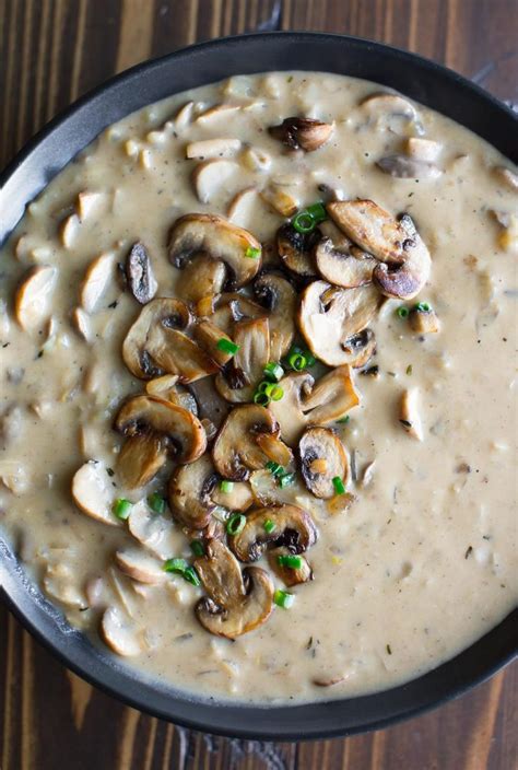 Creamy Mushroom Soup Recipe Peas And Crayons Recipe Mushroom Soup Recipes Creamy Mushroom