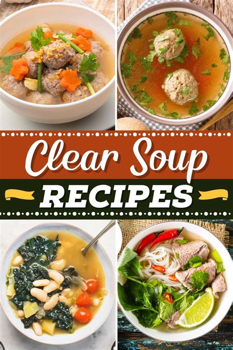 14 Easy Clear Soup Recipes - Insanely Good