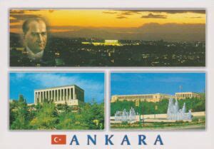 Postcard Ankara Atatürk ün Anıtkabiri Atatürk s mausoleum Türkiye