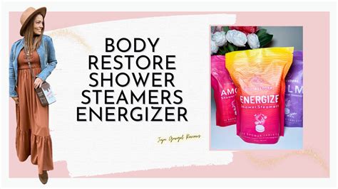 body restore shower steamers energizer review