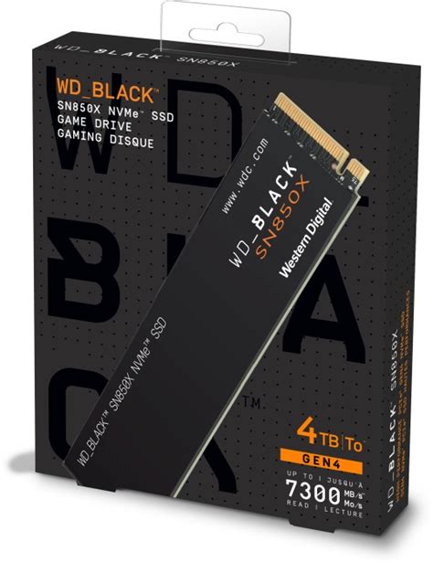 Western Digital Wd Black Sn X Nvme Ssd Tb M M Key Pcie