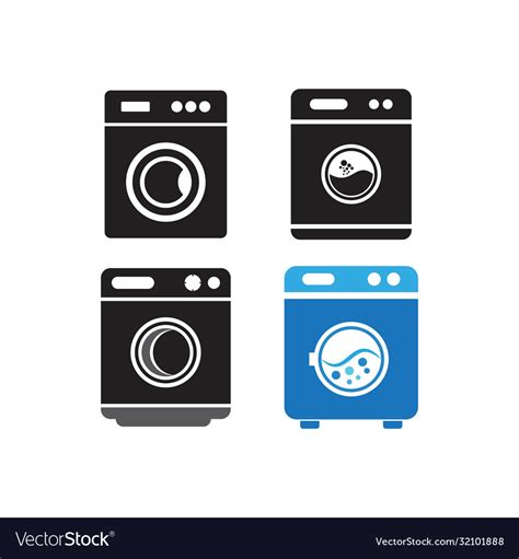 Washing machine Royalty Free Vector Image - VectorStock