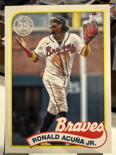 Topps Series B Ronald Acu A Jr Th Anniversary Atlanta