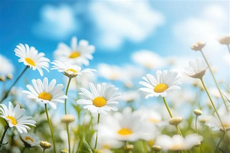 Premium AI Image Daisies In A Field Of Daisies