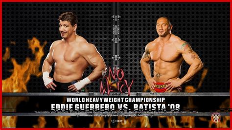 Eddie Guerrero Vs Batista C Wwe Championship No Mercy ‘05 Wwe