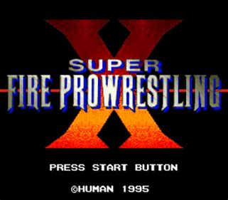 Super Fire Pro Wrestling X Images LaunchBox Games Database