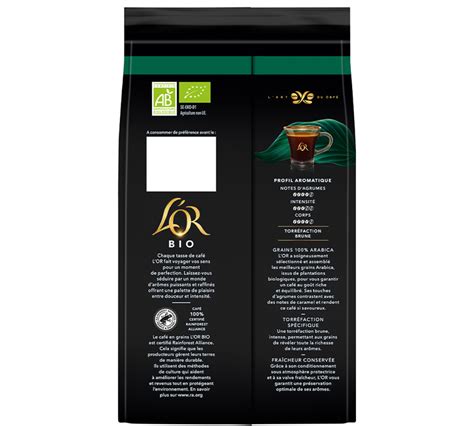 Organic Coffee Beans L'Or - 400g