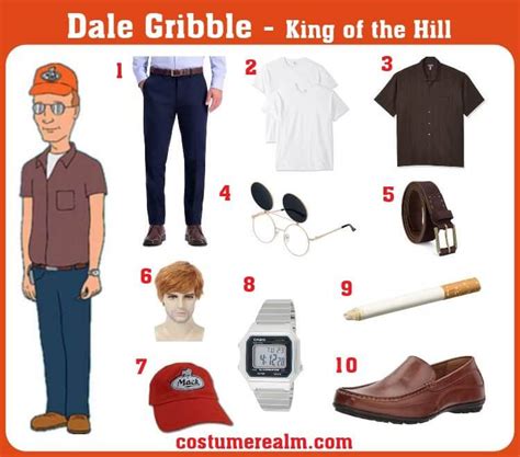 Dress Like Dale Gribble From King Of The Hill Dale Gribble Costume