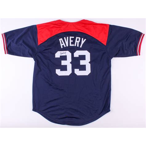 Steve Avery Signed Braves Jersey (JSA COA) | Pristine Auction