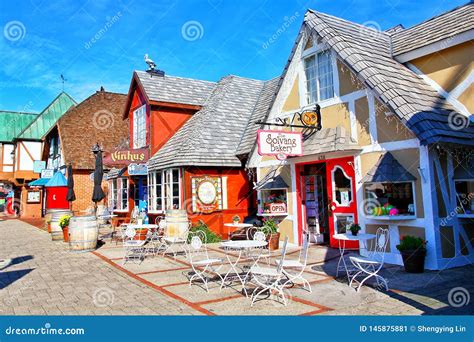 Danish Village in Solvang California Editorial Photo - Image of village ...