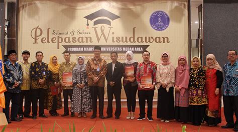 Pelepasan Wisudawan Program Magister Universitas Medan Area Periode I