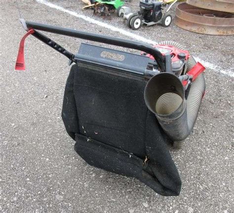 Troy Bilt 24 Yard Vac Csv065 Includes Chipper Vacuum Shredder And