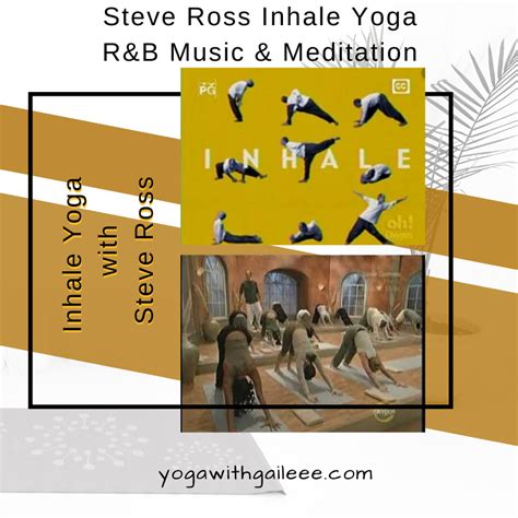 Steve Ross of Maha Yoga (Inhale Yoga fame) now on Dr Oz. – Ease back ...