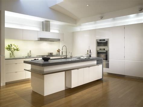 High Gloss Lacquered Cabinets Modern Kitchen San Francisco By