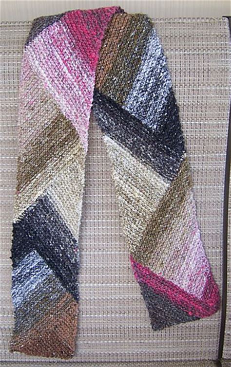 Ravelry Multidirectional Diagonal Scarf Pattern By Karen Baumer