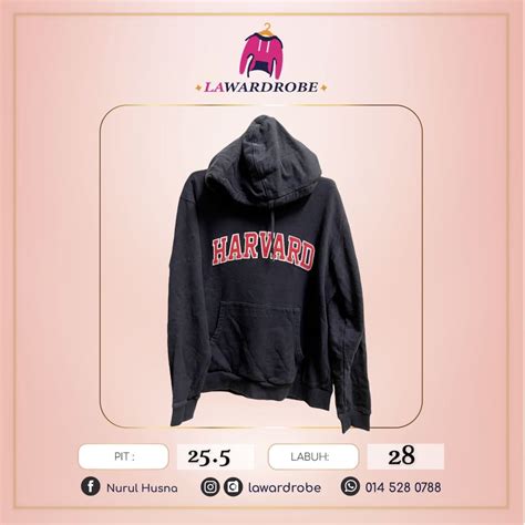 Harvard University Hoodies, Men's Fashion, Tops & Sets, Hoodies on ...