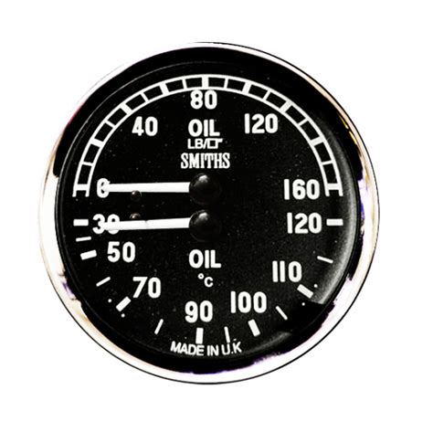 Dual Gauges Smiths Classic Dual Oil Pressure And Temp Cai