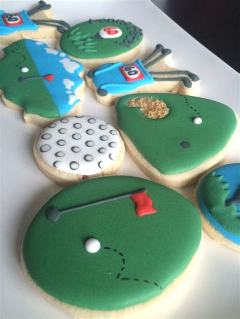 Golf Birthday Cookies Birthday Cookies Golf Birthday Cookies