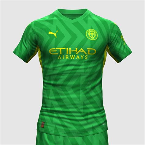 Manchester City GK Home Kit 2023 24 FIFA 23 Kit Creator Showcase