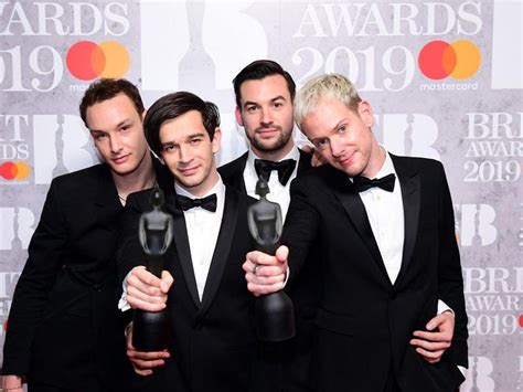 In Pictures Brits Winners Show Off Their Awards Express And Star