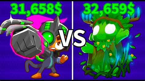 Btd Boomerang Monkey Vs Druid Youtube