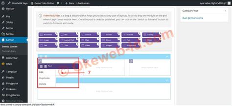 Membuat Tampilan Halaman Utama Oke Web Indonesia