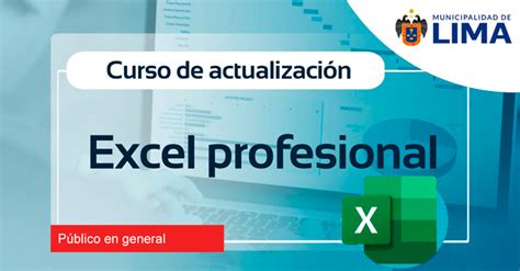 Curso Online Gratis De Excel De La Municipalidad De Lima