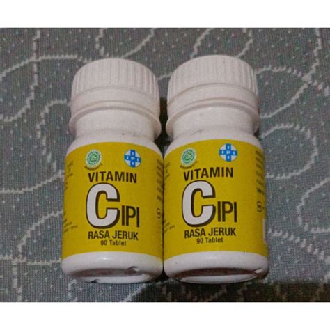 Jual Ipi Vitamin C Rasa Jeruk 90tablet Shopee Indonesia