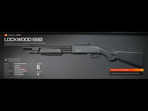 Call Of Duty New Meta Lockwood 680 Shotgun YouTube