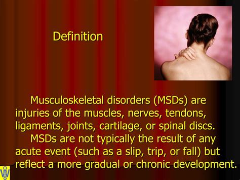 Ppt Musculoskeletal Disorders Powerpoint Presentation Free Download