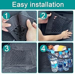 Amazon Range Tour Pcs Car Mesh Cargo Net Cargo Rear Trunk Seat