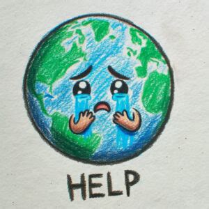 45 Climate Change Drawing Ideas Earth Reminder