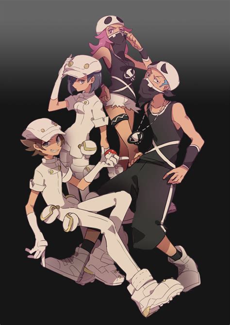 Aether Foundation Employee And Team Skull Grunt Pokemon And More