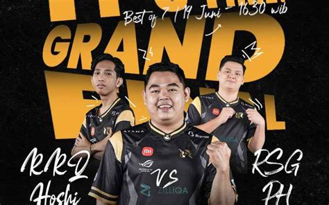 Link Streaming Grand Final Msc Mobile Legends Rrq Hoshi Vs Rsg Ph