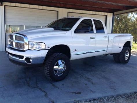 Purchase Used 2003 Dodge Ram 3500 Quad Cab Dually 5 9l Cummins Diesel 6