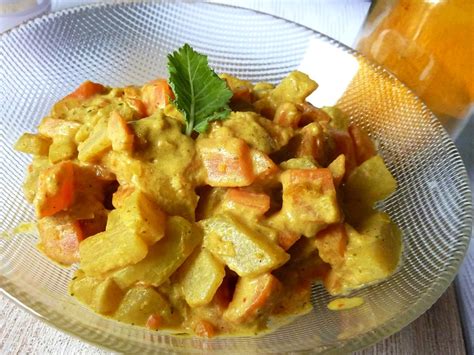 Kohlrabi M Hren In Currycreme Von Webas Chefkoch De